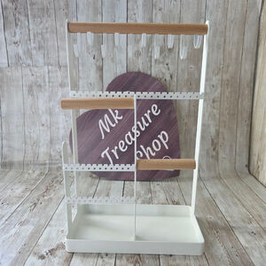 White Jewelry Organizer